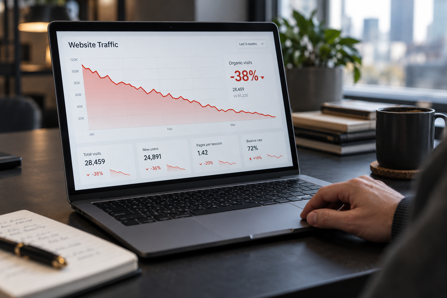 Why Organic Traffic Is Down When Rankings Haven’t Changed